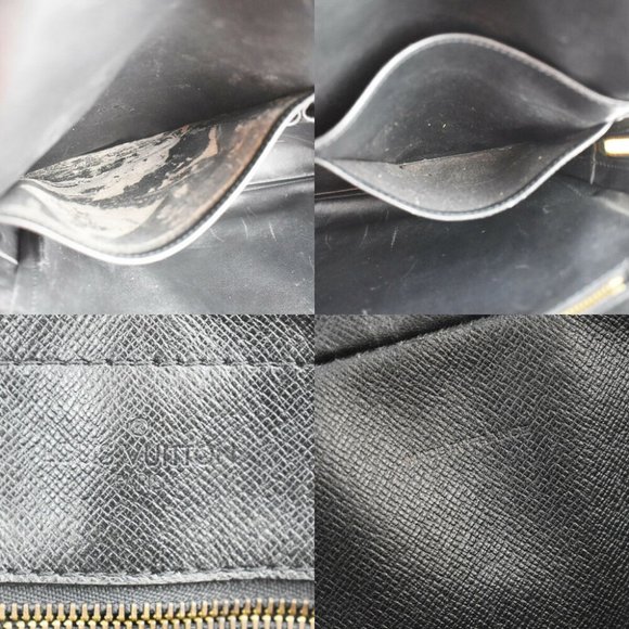 LOUIS VUITTON Porte Documents Voyage Briefcase Hand Bag Epi Black M59162 67JE335 - Picture 6 of 10